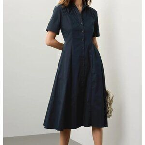 Club Monaco Dress - Navy - Size 8
